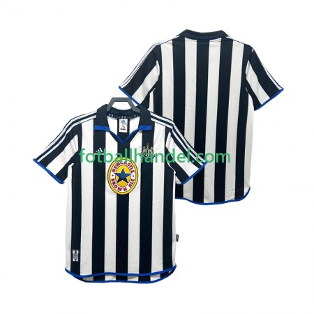 Herre Fotballdrakter Newcastle United 1999 2000 Hjemme Retro Kortermet
